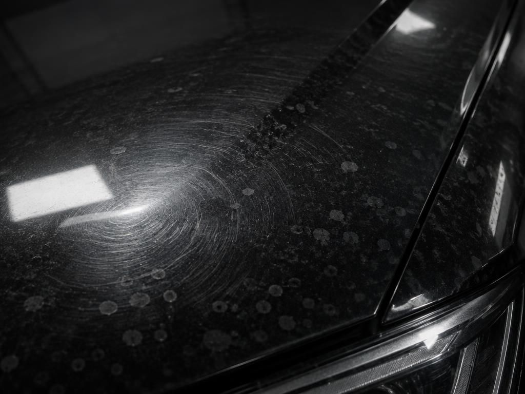 Illustrative paint before enhancement